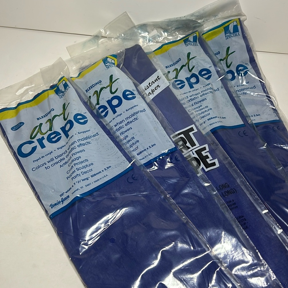 Spectra Art Crepe sheets Blue